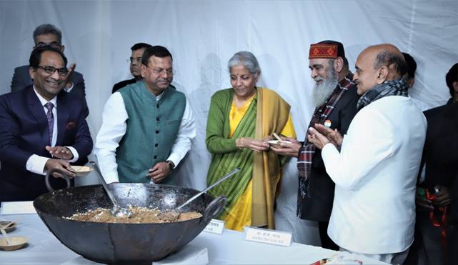Final stage of Union Budget 2023-24 commences with Halwa Ceremony