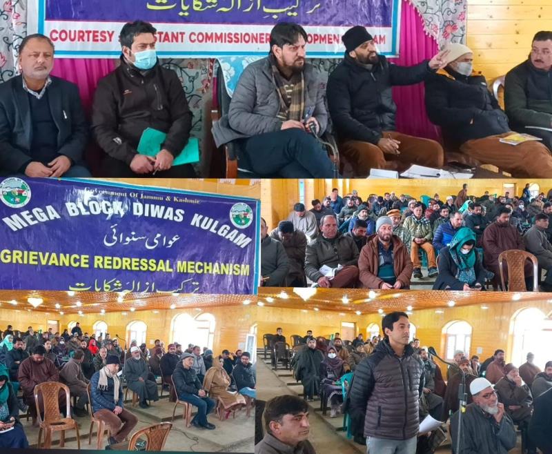 Block Devas: Grievances redressal camps held at 3 blocks of Kulgam - Sach News Network Jammu Kashmir Ladakh | Daily Sach